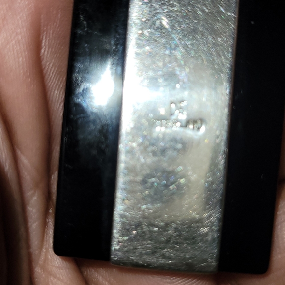 Jay King DTR Onyx and Silver Pendant - Picture 3 of 3